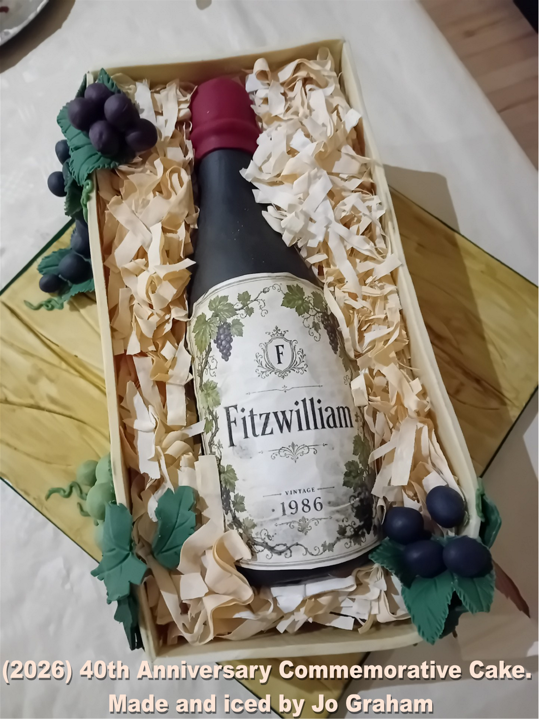 40th Anniversary Cake